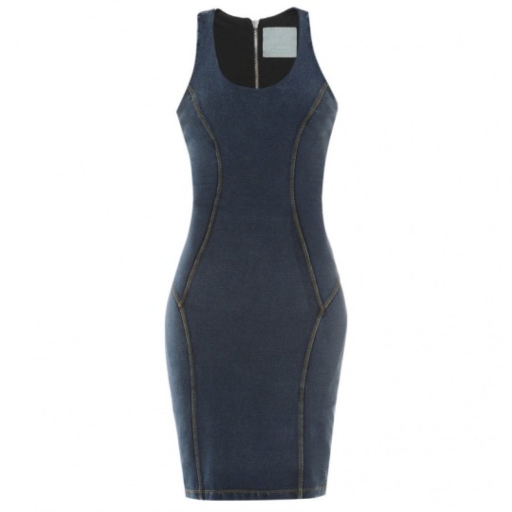 Freddy Wr up denim dress sz xl